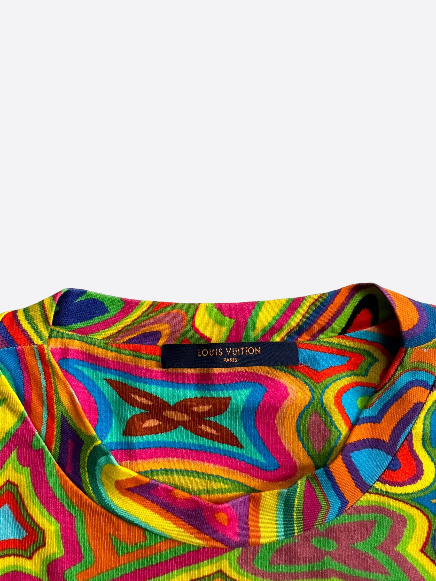 louis vuitton psychedelic shirt
