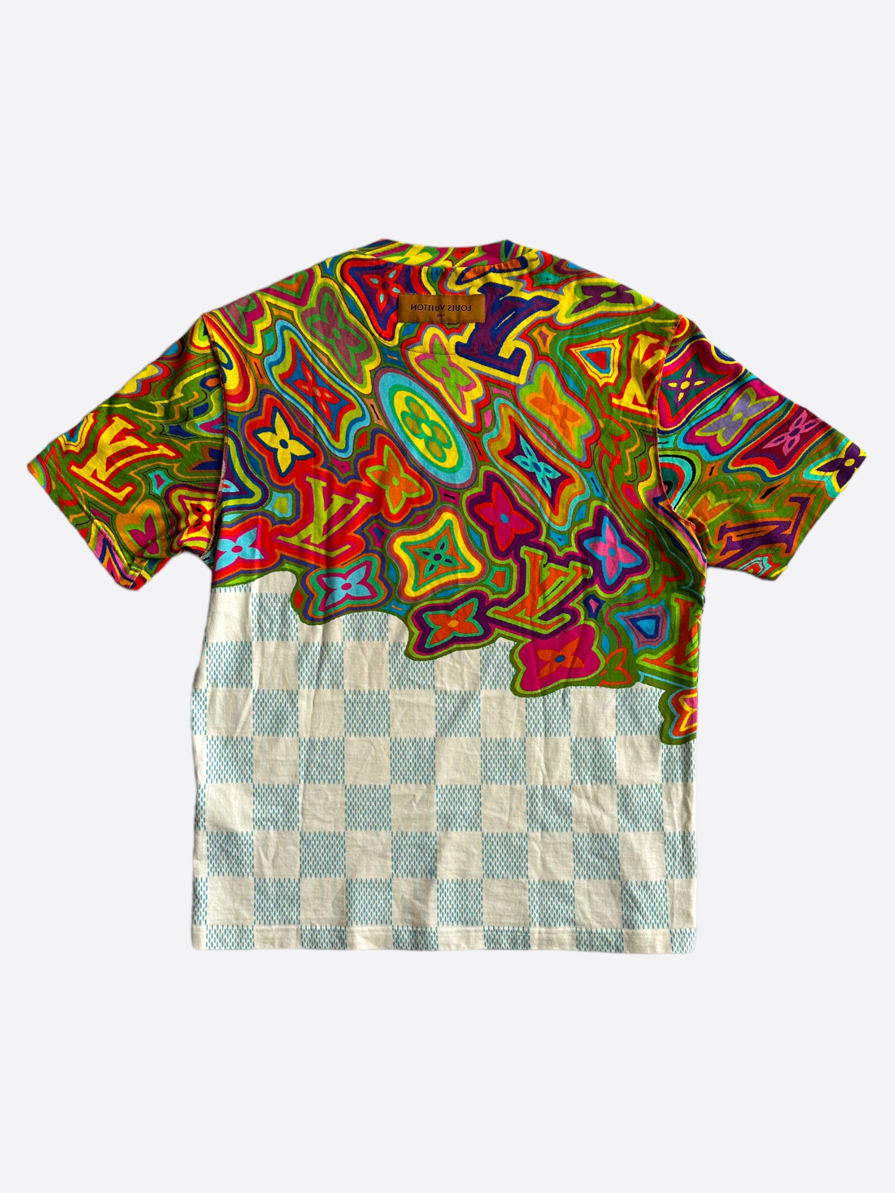 Louis Vuitton Psychedelic Print T Shirt Savonches