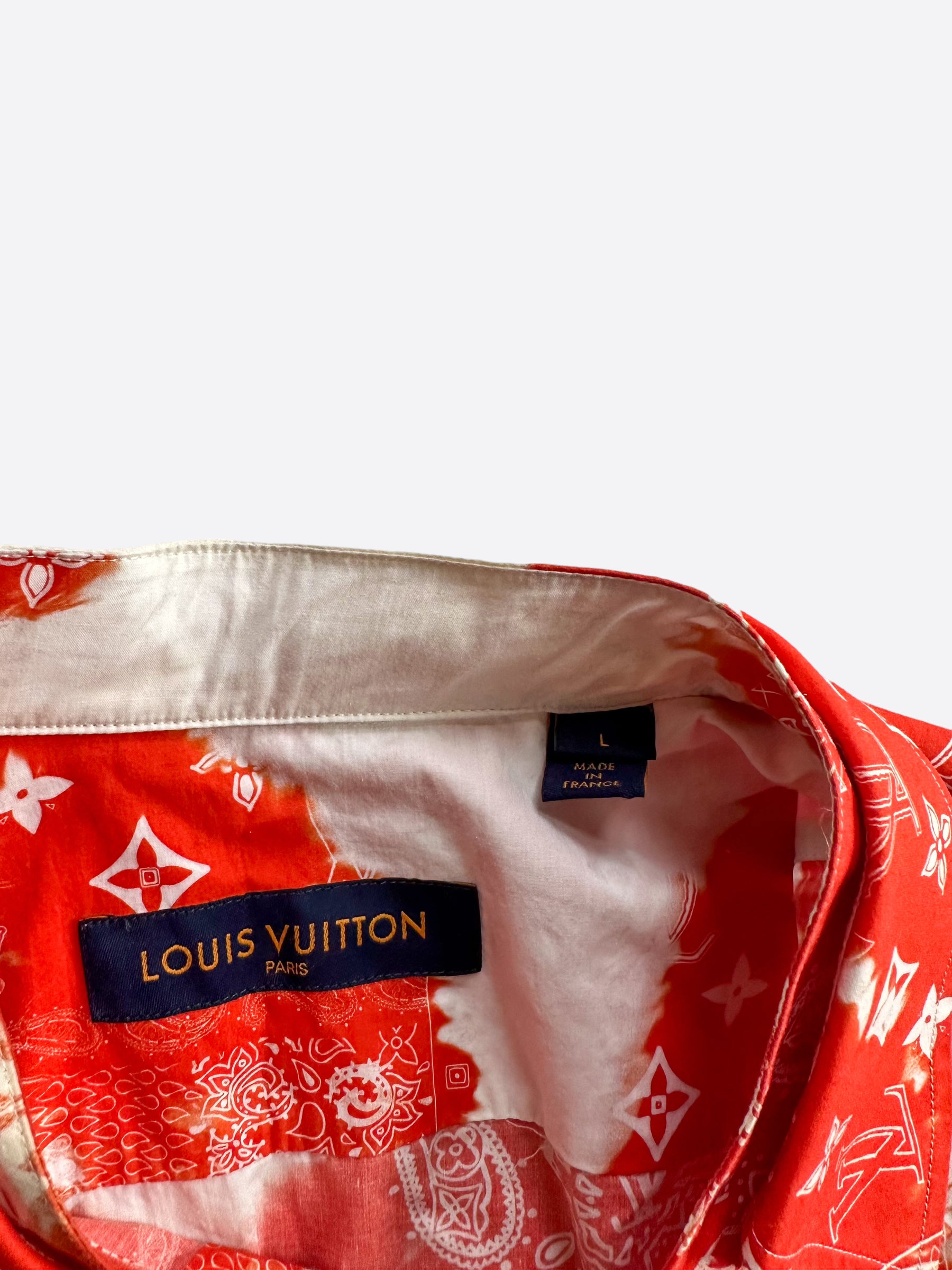 Louis Vuitton's bandana shirt  Louis vuitton bandana, Louis