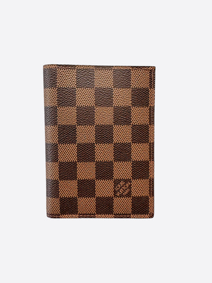 Louis Vuitton Damier Ebene Passport Cover