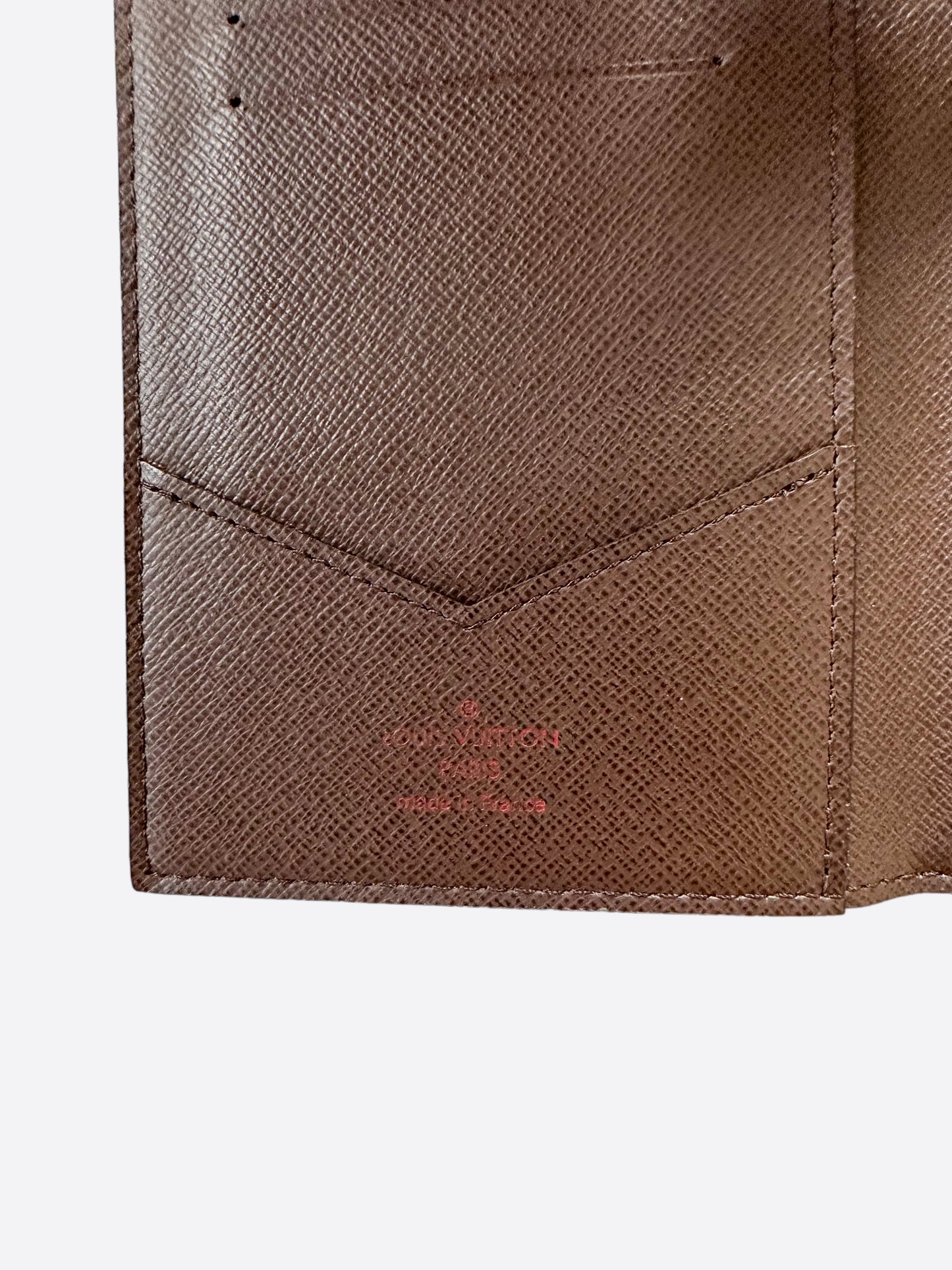 Louis Vuitton Damier Ebene Passport Cover