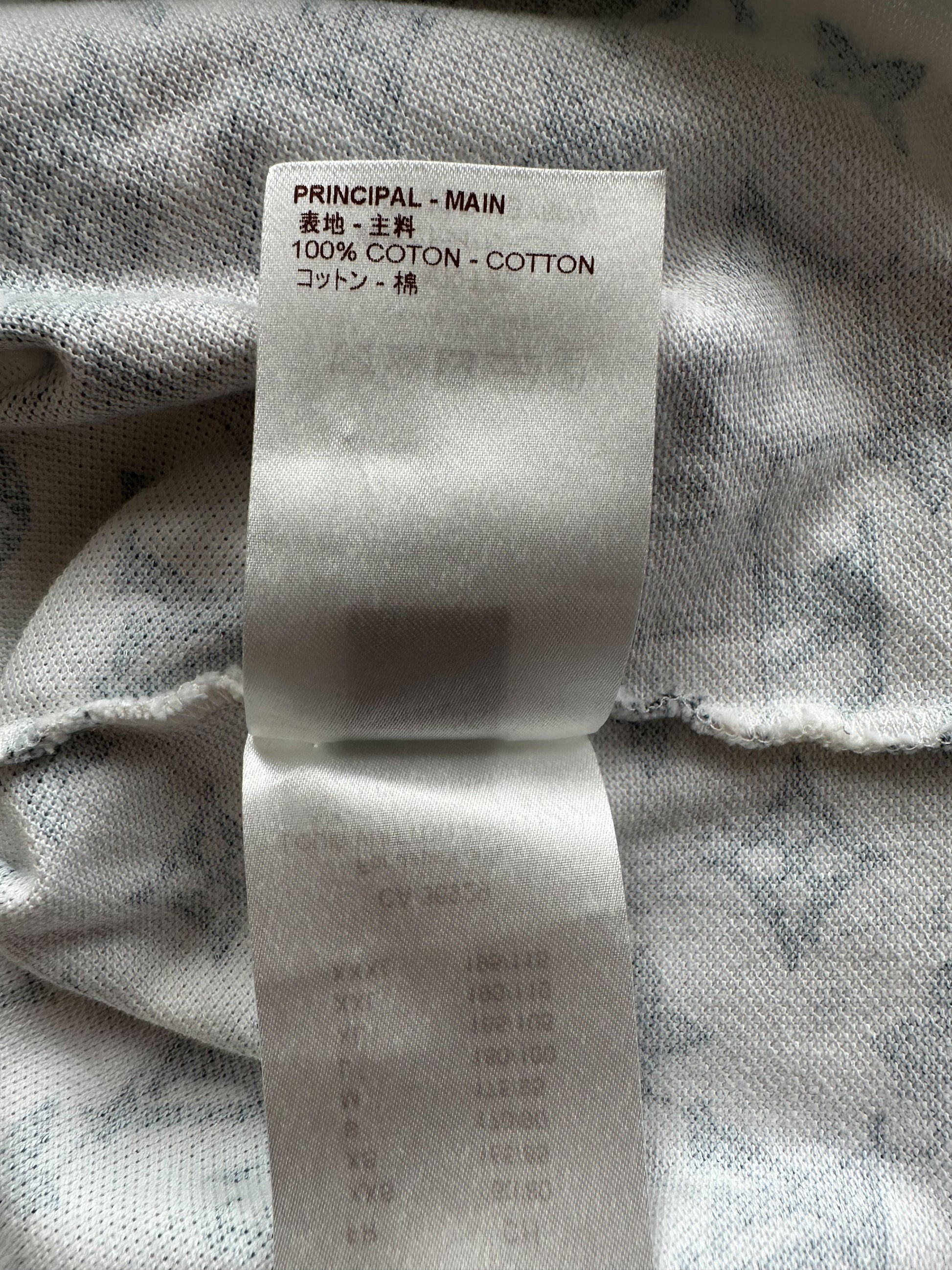 NEW] Louis Vuitton Silver Color Polo Shirt