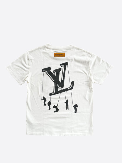 Louis Vuitton White Floating Men T-Shirt