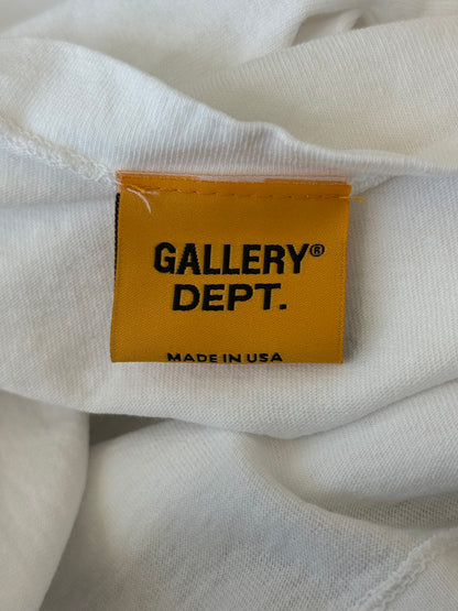 Gallery Dept White & Black Souvenir Logo T-Shirt