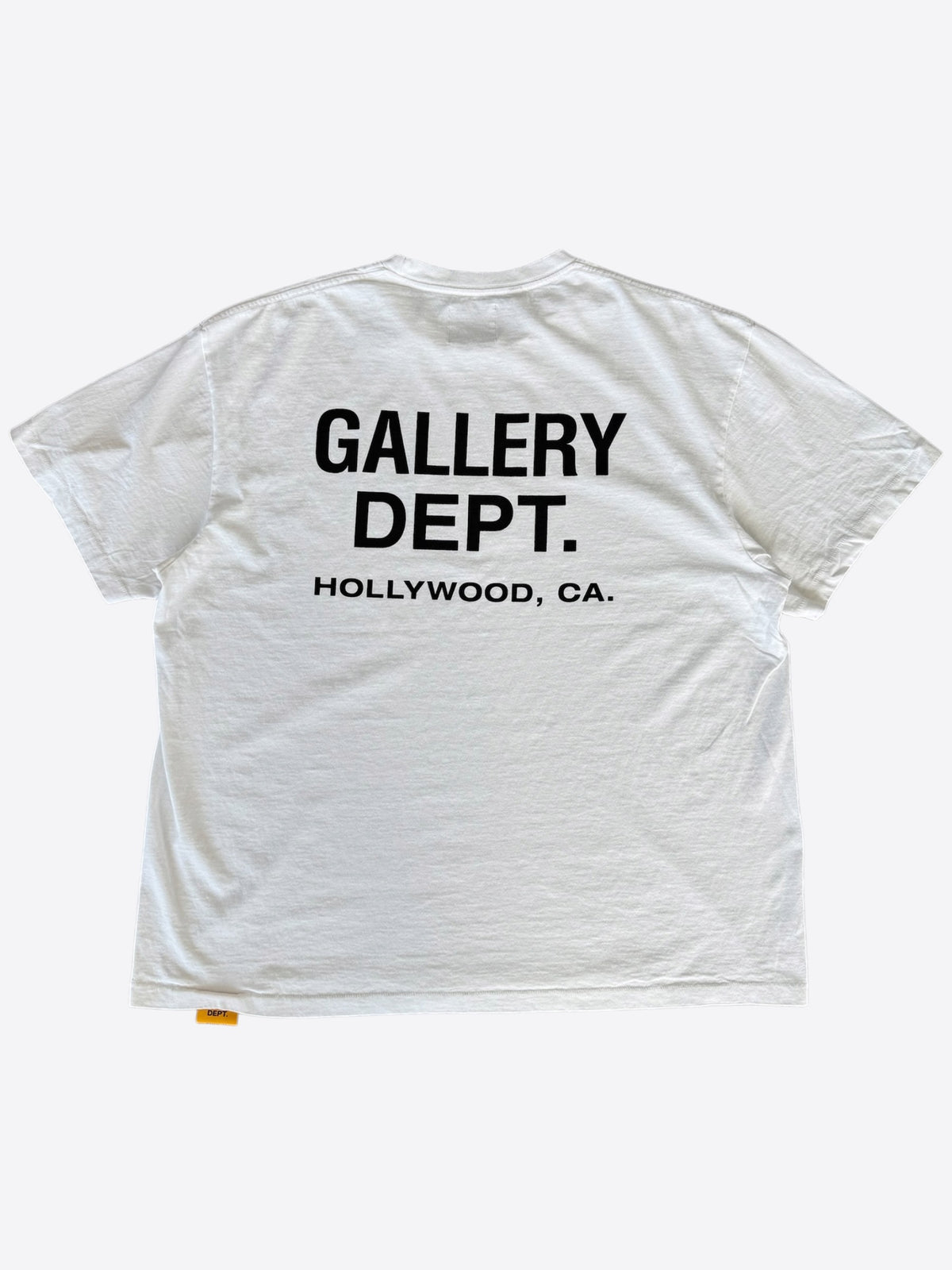 Gallery Dept White & Black Souvenir Logo T-Shirt