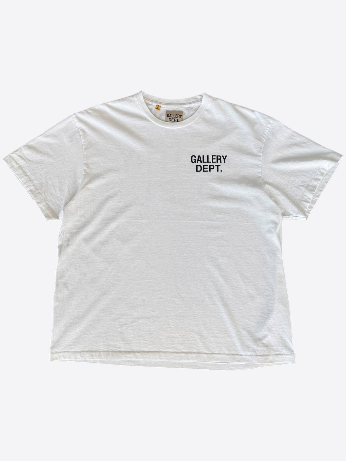 Gallery Dept White & Black Souvenir Logo T-Shirt