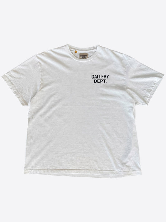 Gallery Dept White & Black Souvenir Logo T-Shirt