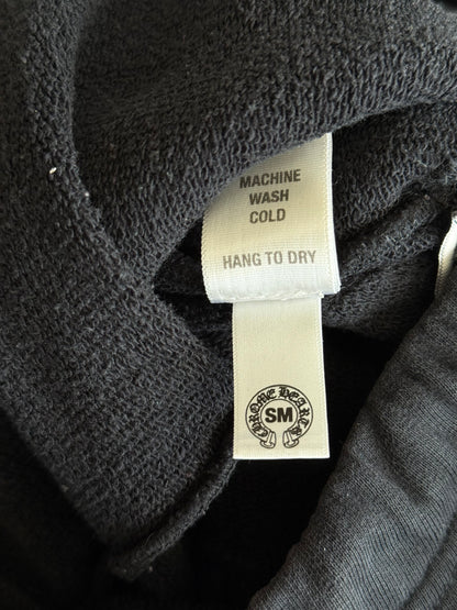Chrome Hearts Black Plus Cross Patch Sweatpants