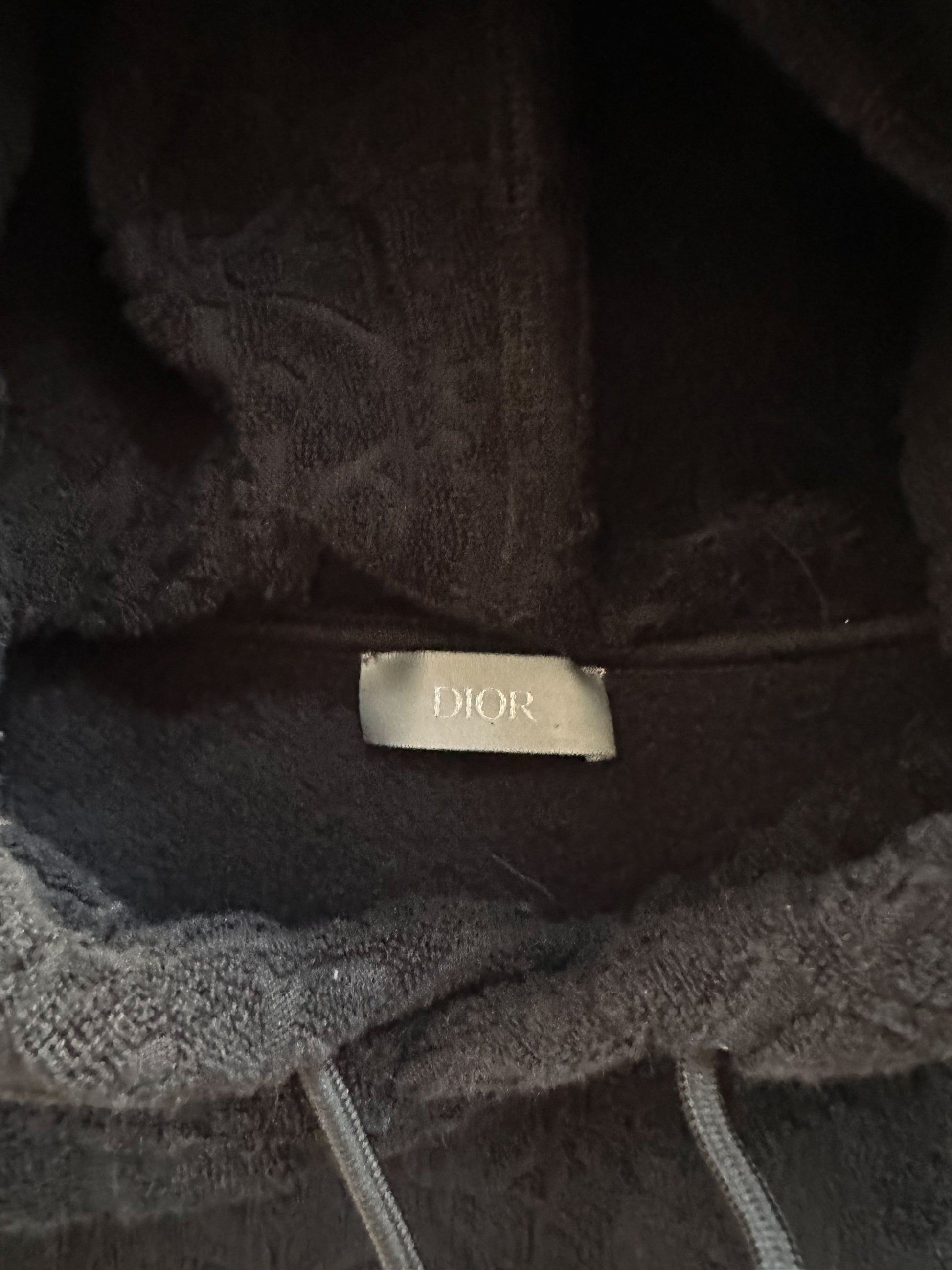 Dior Black Oblique Towel T-Shirt – Savonches
