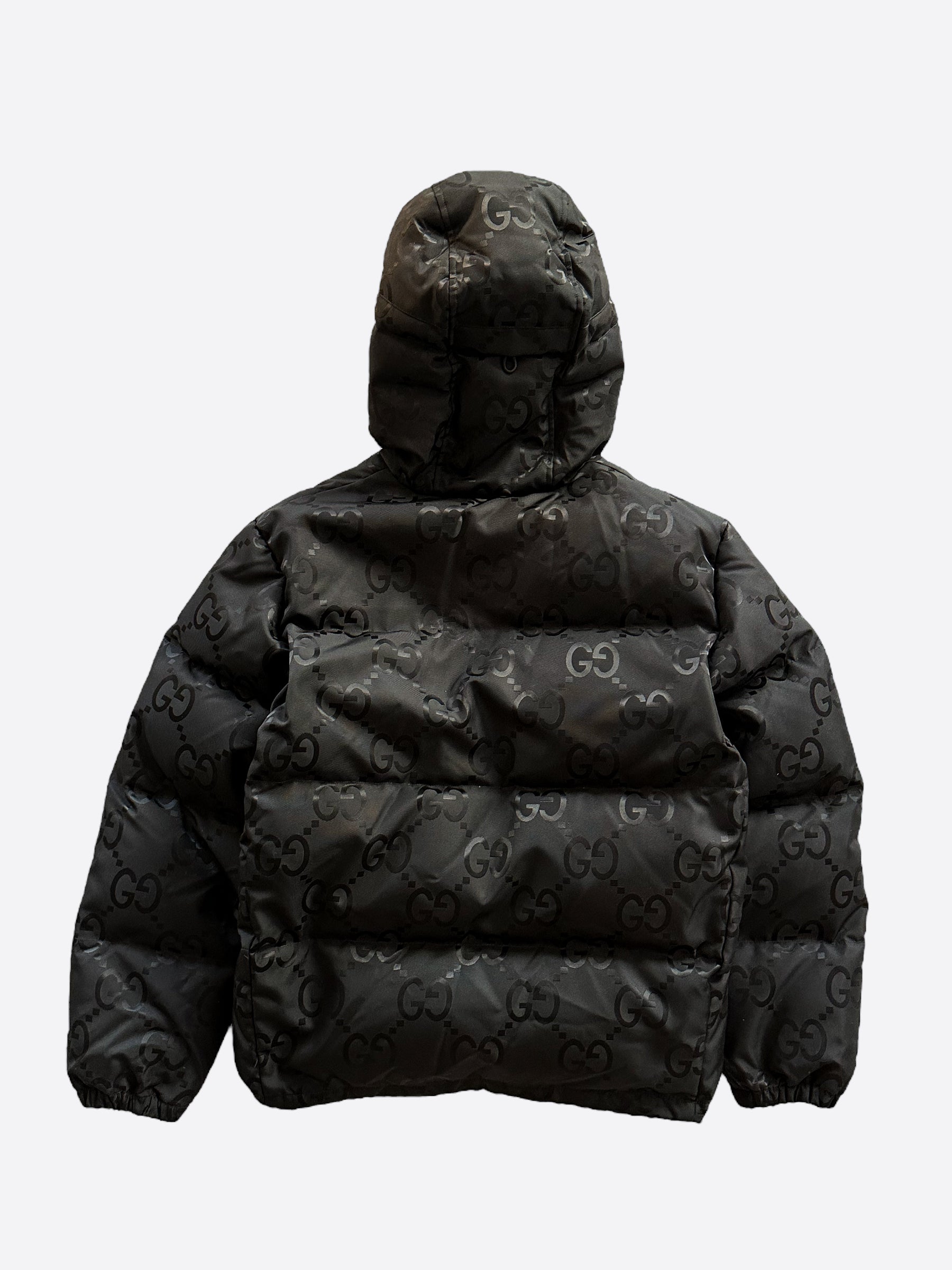 Gucci black sales puffer jacket