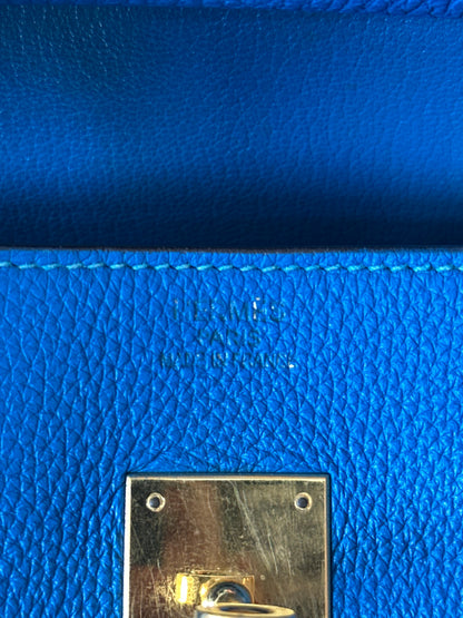 Hermes Blue Togo Birkin 35