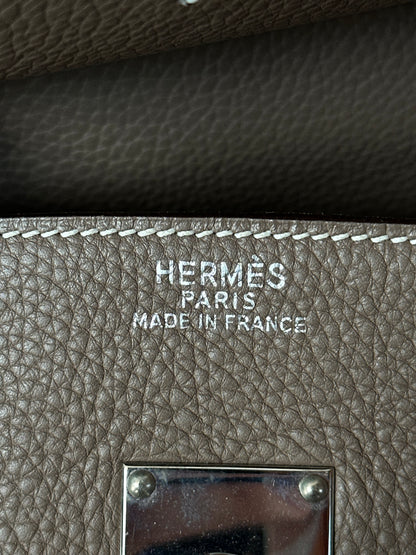Hermes Etoupe Togo Birkin 50
