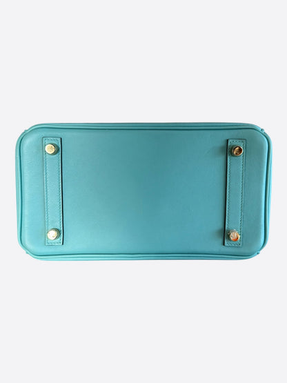 Hermes Tiffany Blue Swift Birkin 25