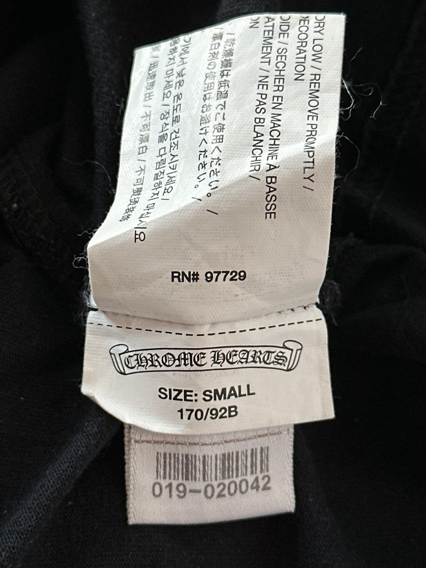 Chrome Hearts Paris Exclusive Horseshoe Logo T-Shirt