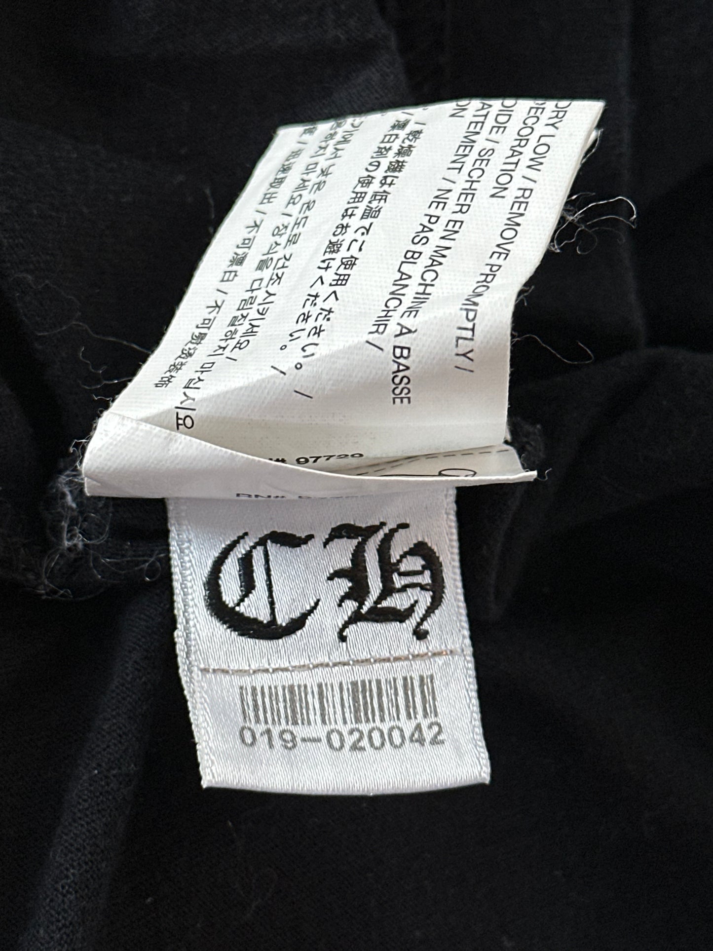 Chrome Hearts Paris Exclusive Horseshoe Logo T-Shirt