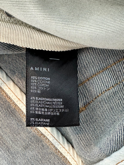 Amiri Indigo Bleached Honeycomb MX1 Jeans