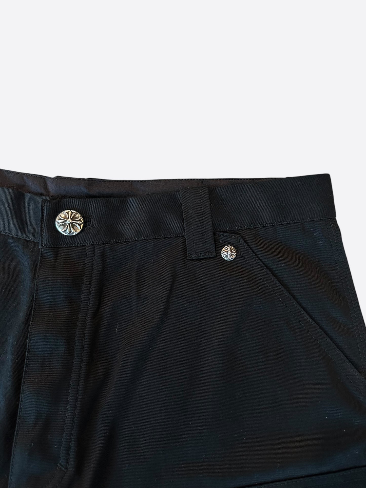 Chrome Hearts Black Carpenter Shorts