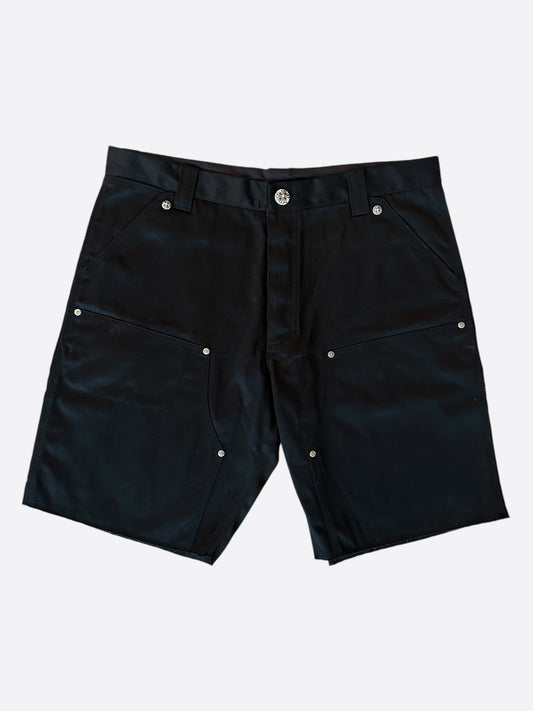 Chrome Hearts Black Carpenter Shorts