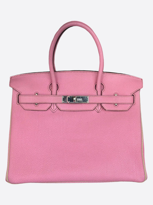 Hermes Custom Candy Pink Togo Birkin 30