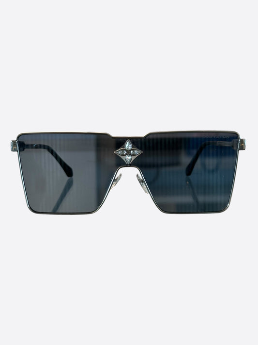 Louis Vuitton Silver Cyclone Metal Sunglasses