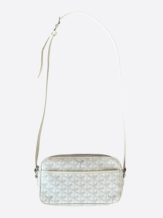 Goyard White Cap Vert Messenger Bag