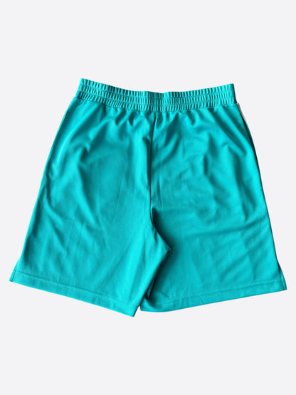 Louis Vuitton Turquoise Lightning Logo Shorts