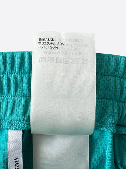 Louis Vuitton Turquoise Lightning Logo Shorts