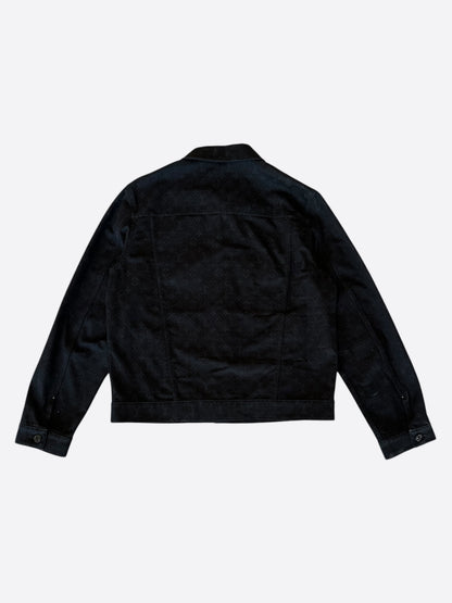 Louis Vuitton Black Monogram Denim Jacket