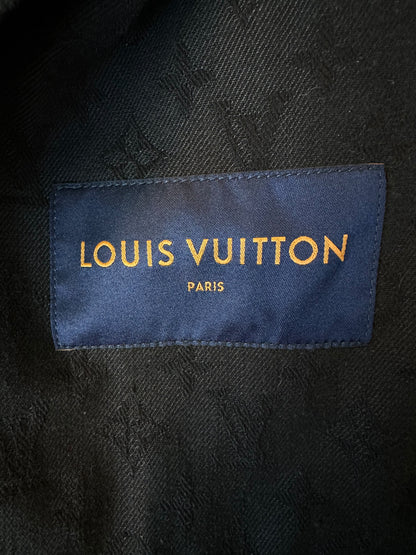 Louis Vuitton Black Monogram Denim Jacket
