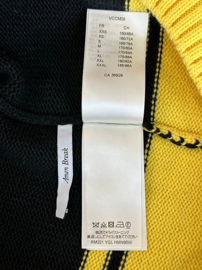 Louis Vuitton Black & Yellow Knit Jersey
