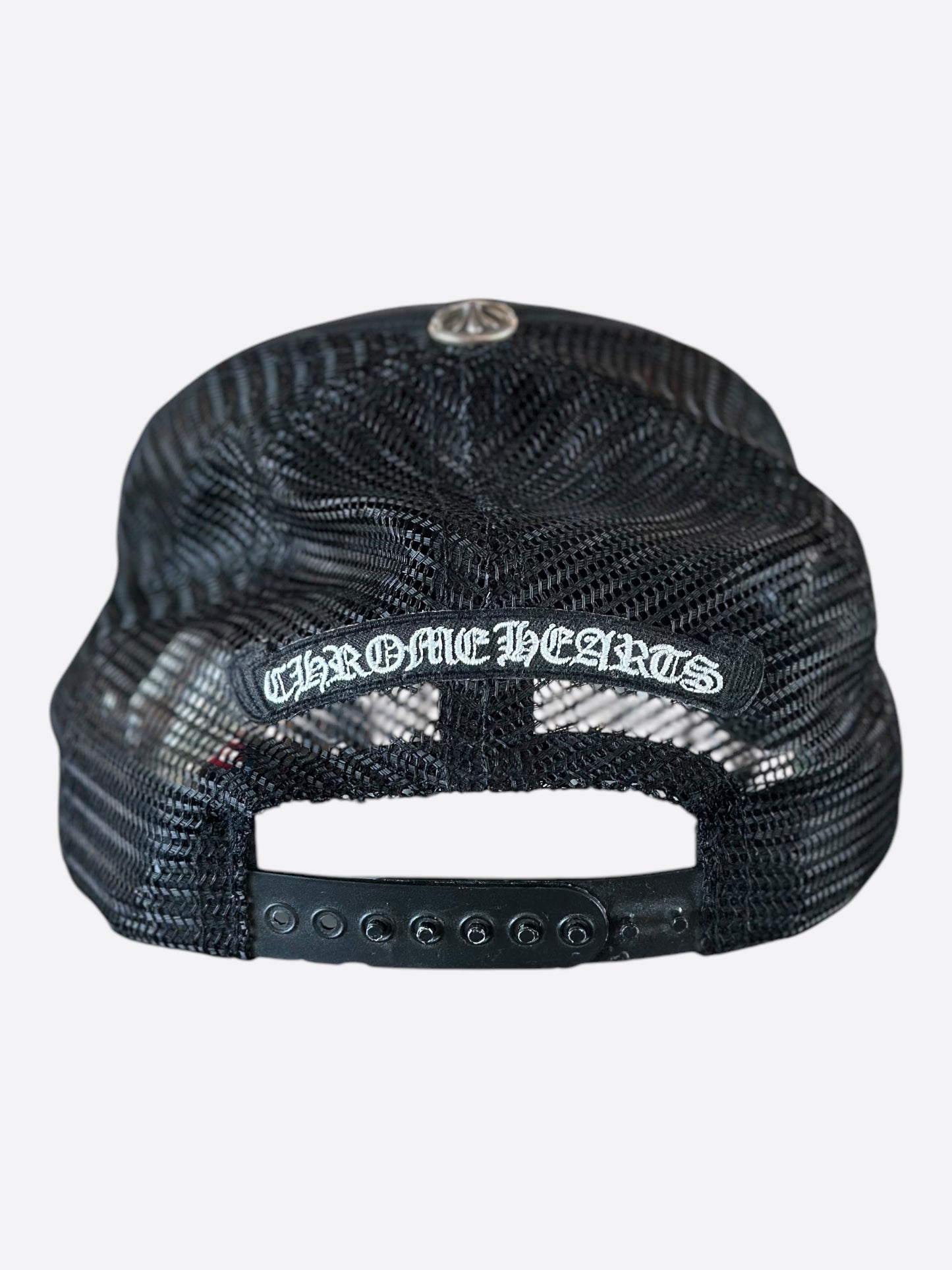 Chrome Hearts Matty Boy Black Cheetah Chomper Trucker Hat
