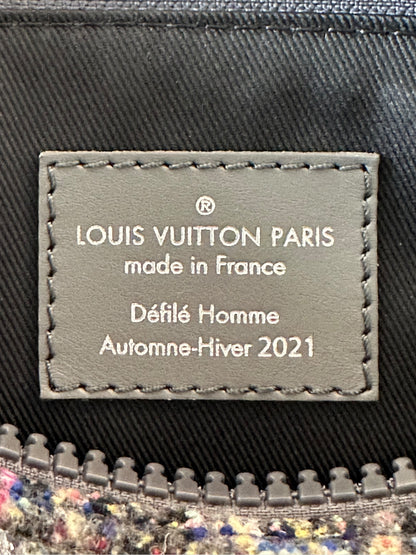 Louis Vuitton Grey & White Monogram Recycle Keepall XS