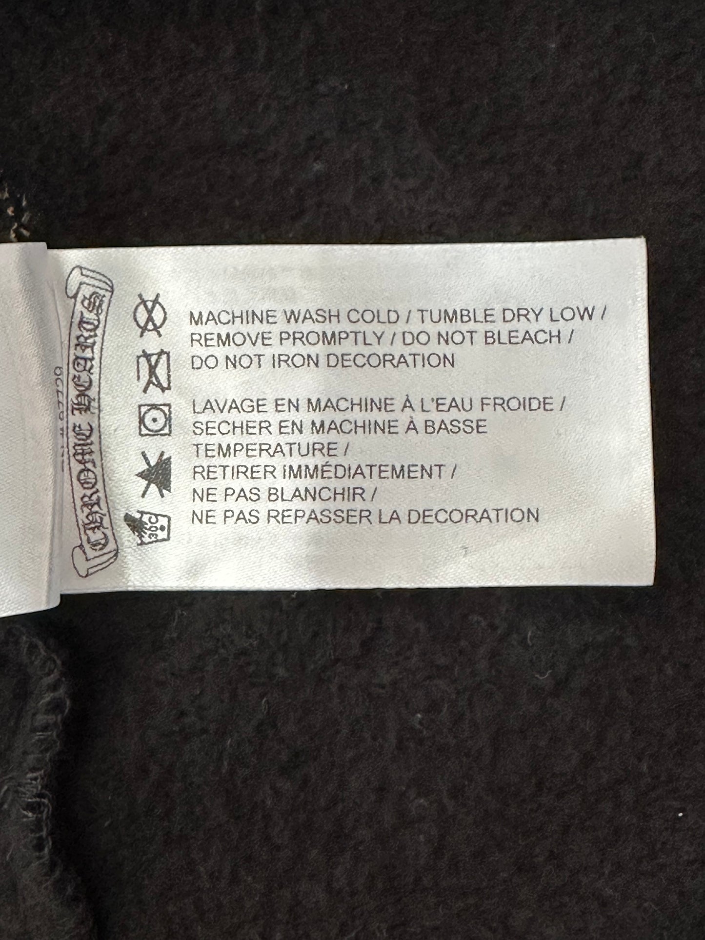Chrome Hearts Black & Pink Online Exclusive Horseshoe Logo Hoodie