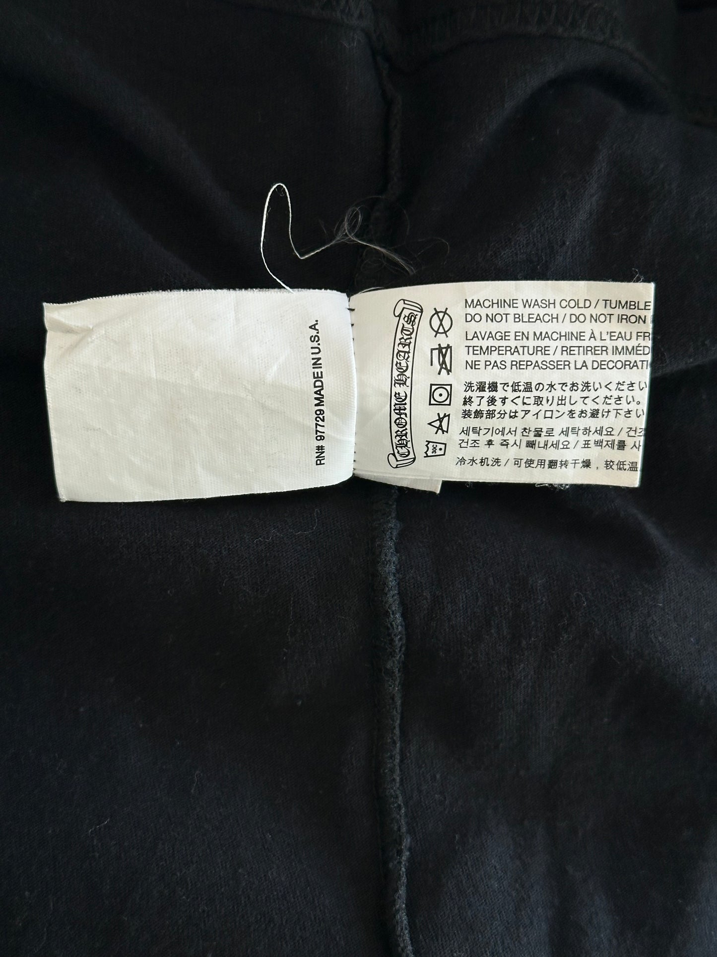 Chrome Hearts Hong Kong Exclusive Horseshoe Logo T-Shirt