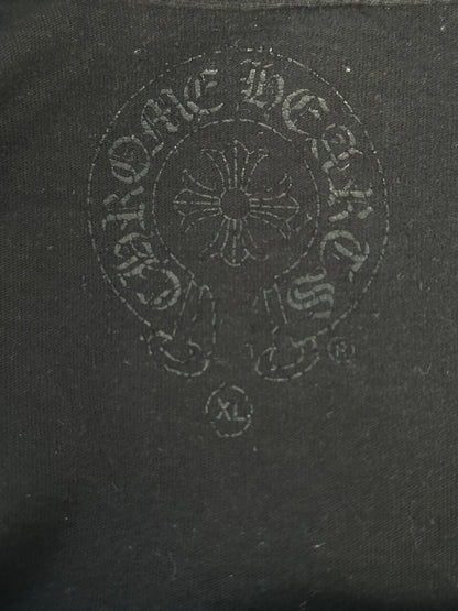 Chrome Hearts Black & White Stars Logo T-Shirt