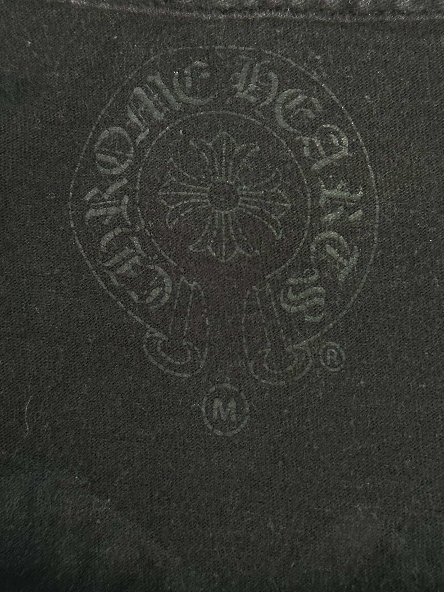 Chrome Hearts Black & White Eyechart T-Shirt