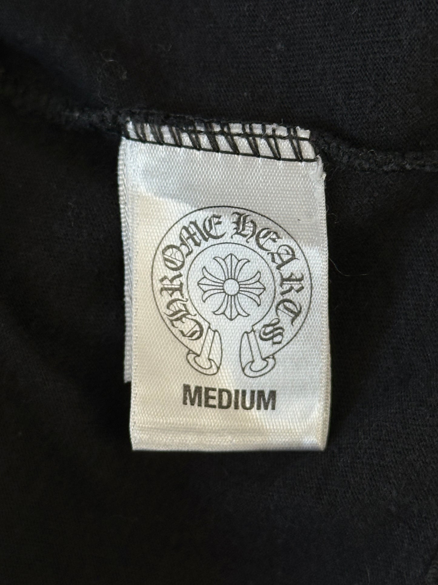 Chrome Hearts Black & White Eyechart T-Shirt