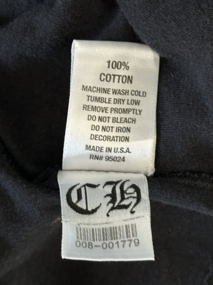 Chrome Hearts Black & White Eyechart T-Shirt