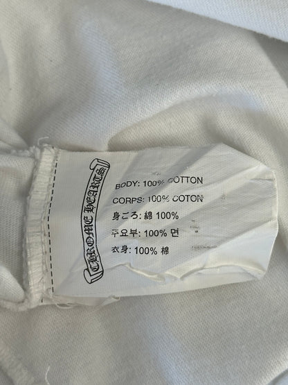 Chrome Hearts White & Black T-Bar T-Shirt