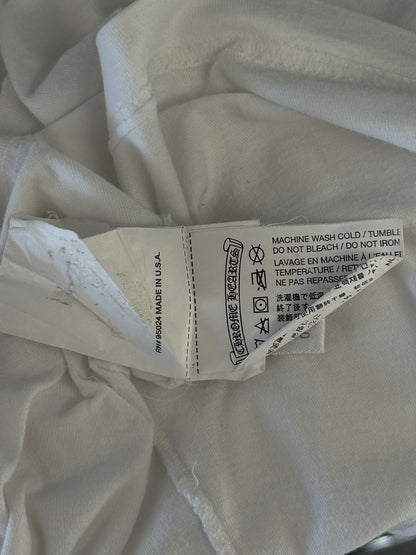 Chrome Hearts White & Black T-Bar T-Shirt