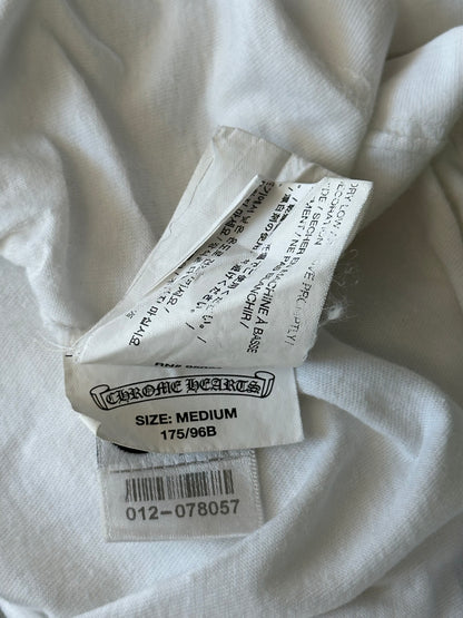 Chrome Hearts White & Black T-Bar T-Shirt