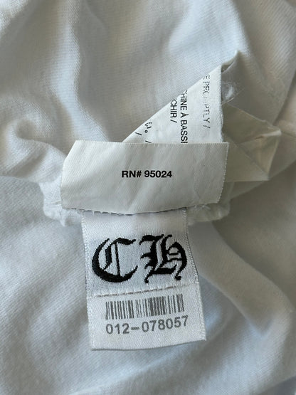 Chrome Hearts White & Black T-Bar T-Shirt