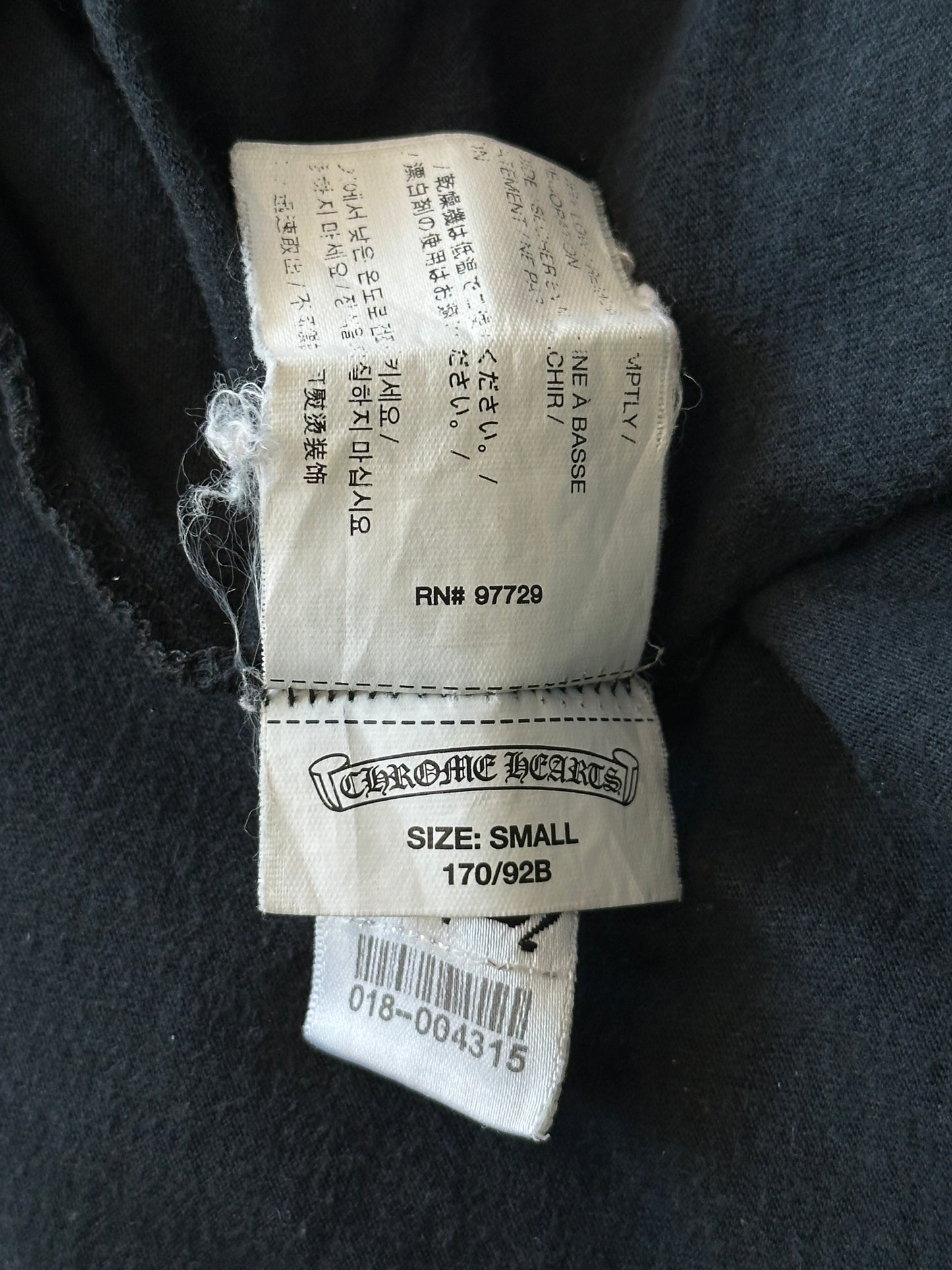 Chrome Hearts Honolulu Exclusive Cross Logo T-Shirt