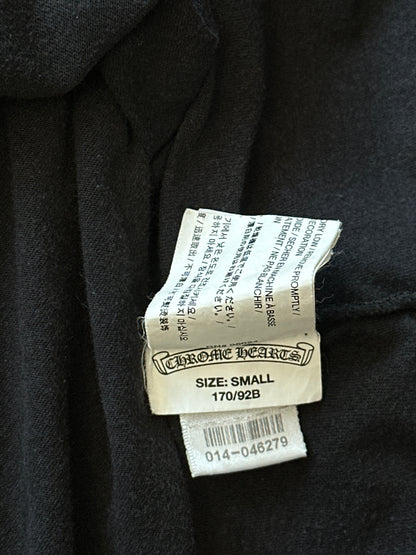 Chrome Hearts Black & White Cross Logo T-Shirt