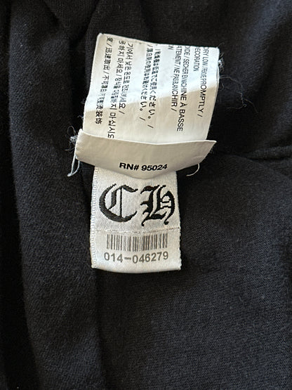 Chrome Hearts Black & White Cross Logo T-Shirt