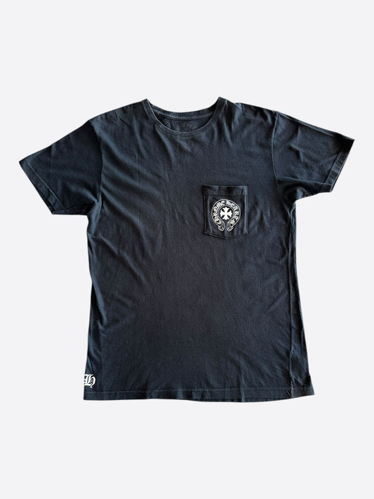 Chrome Hearts Black & White Tokyo Exclusive Eyechart T-Shirt