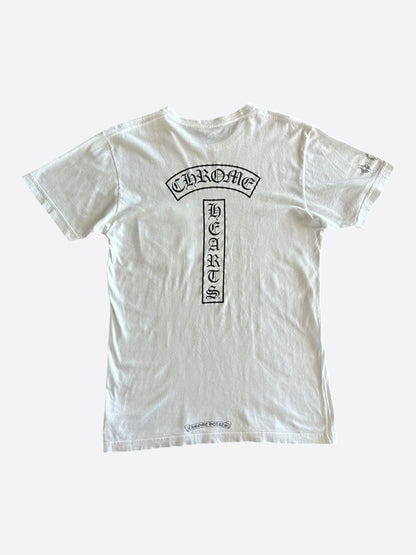 Chrome Hearts White & Black T-Bar T-Shirt