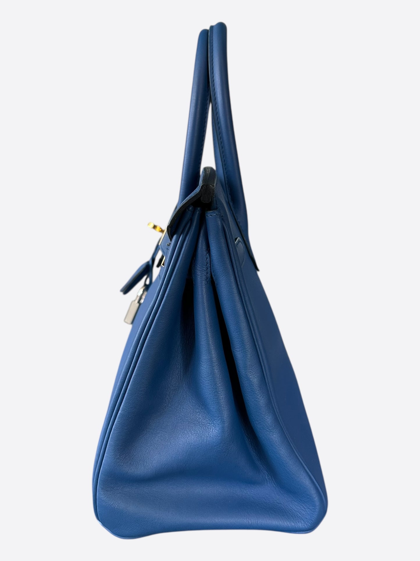 Hermes Blue Swift Birkin 30