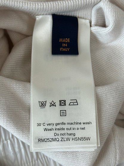 Louis Vuitton White Monogram Reversible Bomber Jacket