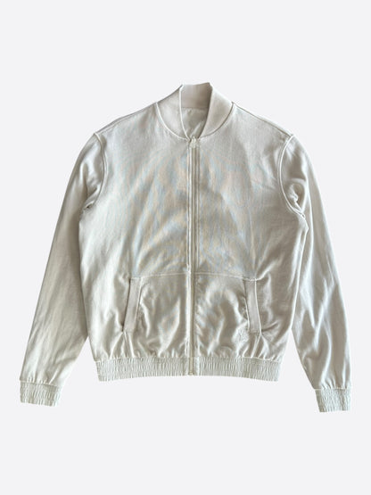 Louis Vuitton White Monogram Reversible Bomber Jacket
